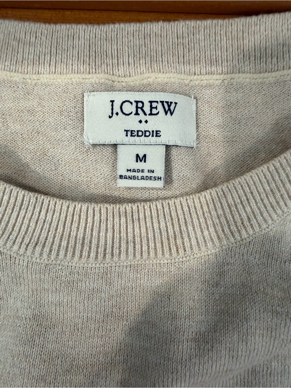 J. Crew Factory Lobster Teddie Sweater - Size M - Picture 5 of 6